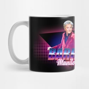 Retro Style Barry Manilow Show Mug